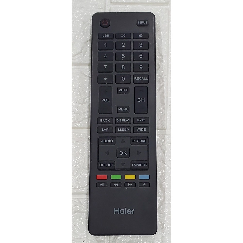HAIER HTR-A18M For TV Remote Control 55D3550‎ LE58F3281 32D3000 LE32M600M20